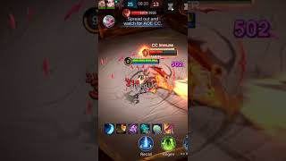 ## lol 🤣🤣 yin doesn't counter me 😂😂 ##@ mlbb vedio
