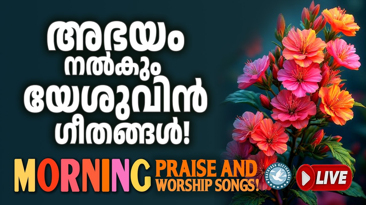 🔴 (LIVE) Morning Praise & Worship Playlist 🙏 Songs for Prayer ✝️ Malayalam Christian Devotional