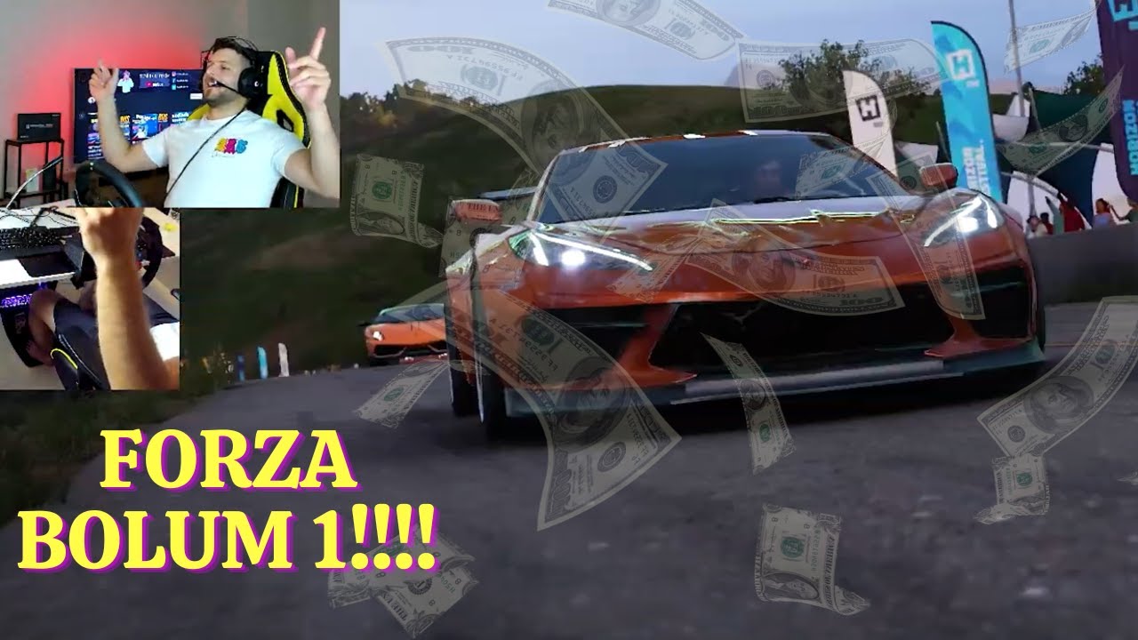 Forza Horizon 5 Logitech G29 Gameplay Bolum 1 forzahorizon5 