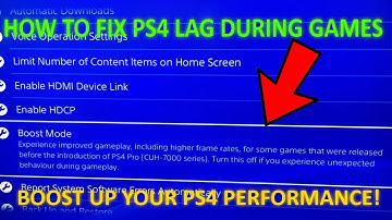 Boost Your PS4 Performance | Ps4 Lag Fix | Ps4 slow menu Fix | PS4 Boost Mode