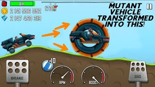 Hill Climb Racing - New Vehicle Mutant On Country Side / Mutant Vehicle Transformation screenshot 4