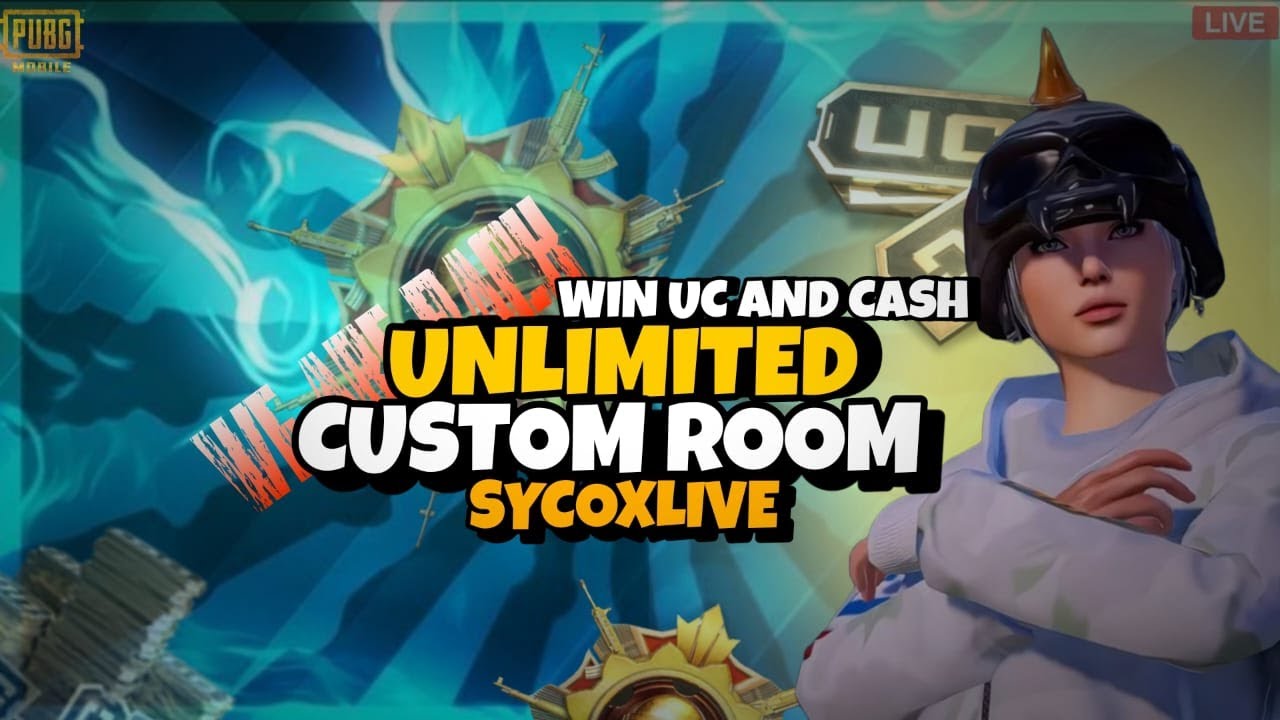 WE ARE FINALLY BACK!!WOW ROOMS UC/CASH GIVEAWAY LIVE CUSTOM ROOMS😇PUBG MOBILE LIVE!!!