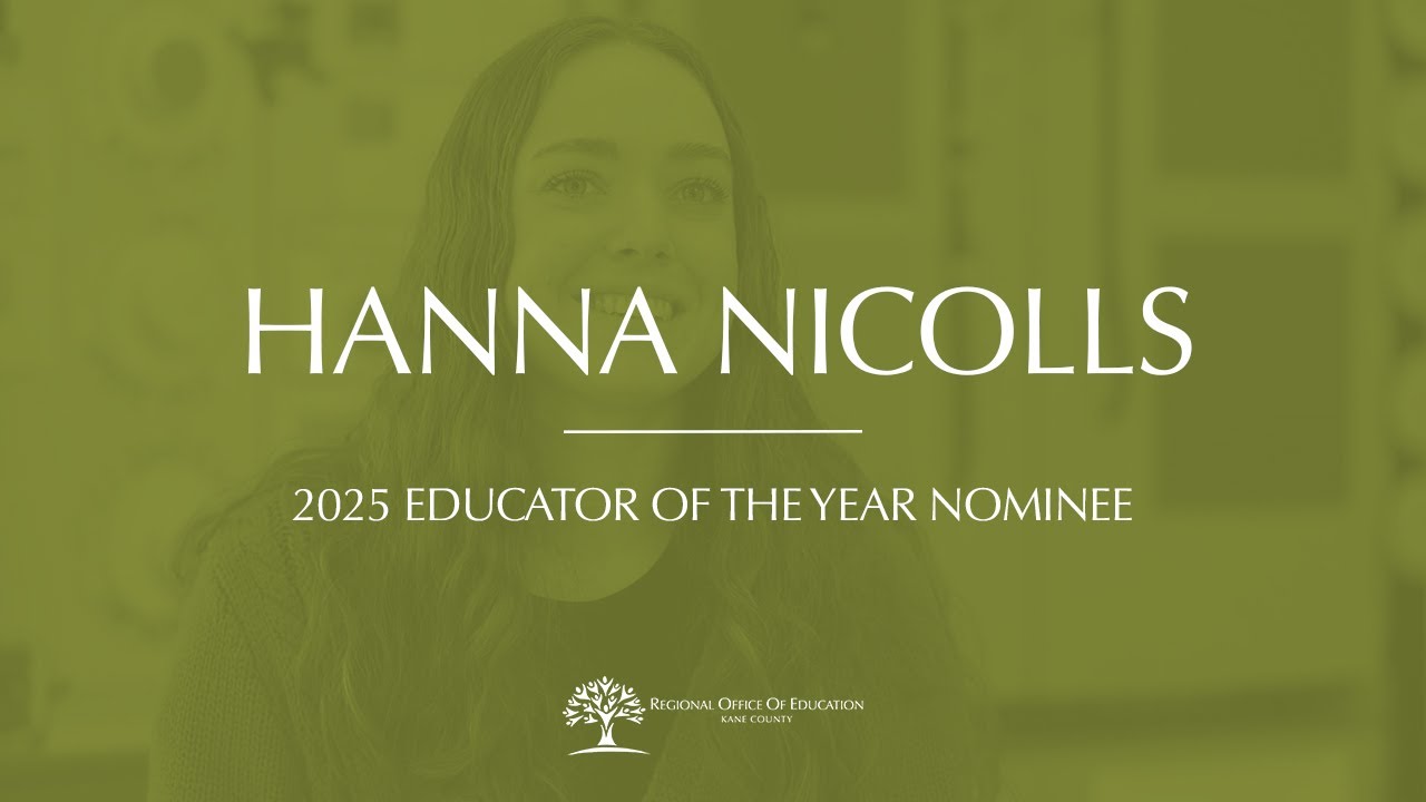 49th Kane County Educator of the Year Nominee: Hanna Nicolls, Jewel Middle School