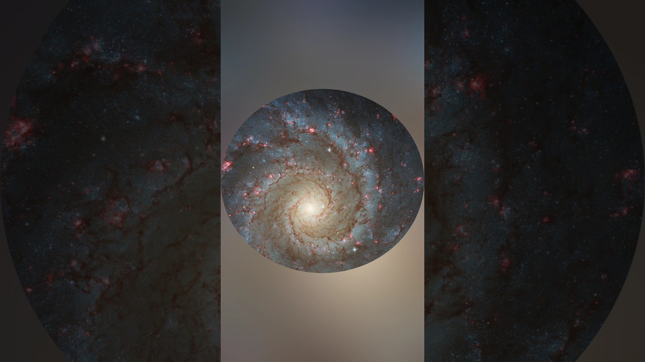Hubble Reveals M74 Phantom Galaxy’s Star-Forming Spiral Arms 