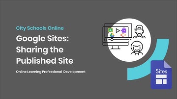 Google Sites: Sharing Published Site