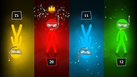 Stickman Party 1 2 3 4 Mini Games - Gameplay walkthrough Part 30 - ( iOS , Android )