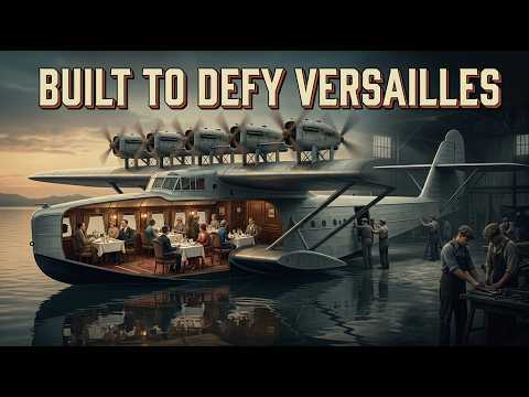 (1929) The Dornier Do X: The Flying Ocean Liner Germany Built in Secret to Defy Versailles