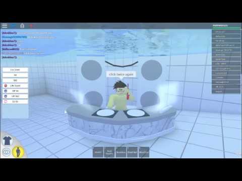 Robloxian Waterpark Glitches Youtube - how to change name in robloxian waterpark