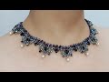 Beautiful Beaded Necklace Making | Beaded Jewelry Making @Jewelry.Crystals #necklace #necklaces