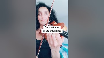 How To Know In Which Position You Are Playing On The Violin 🎻