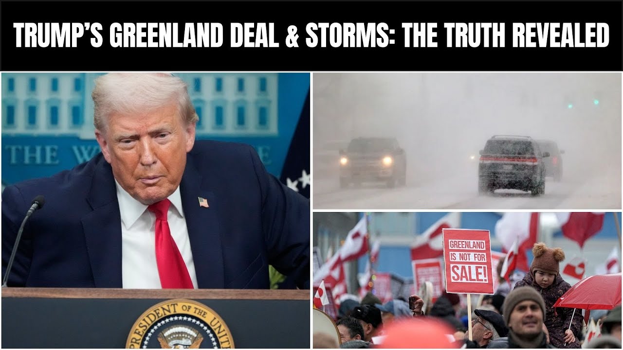 Trump’s Greenland ‘Deal’ Sparks Relief & Confusion | Storms & Political Turmoil Unveiled