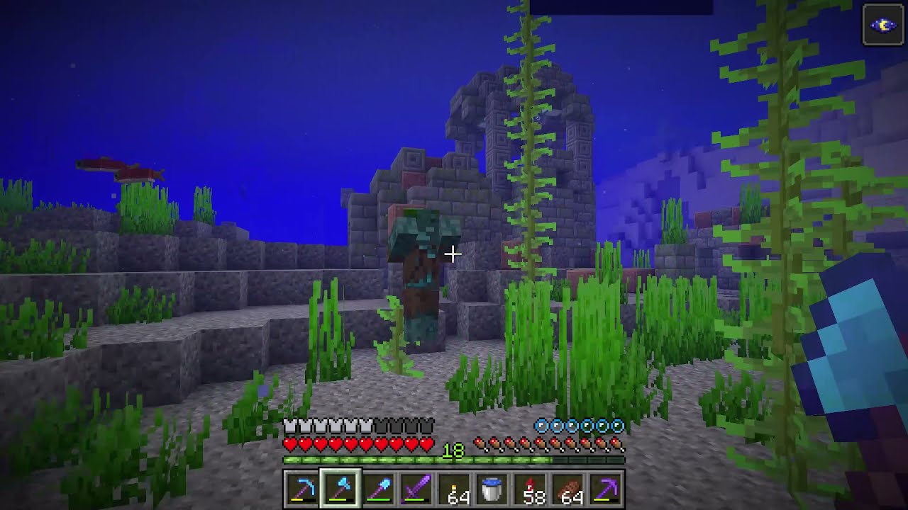 Good enchants and elixir to have for underwater exploring - Minecraft ...