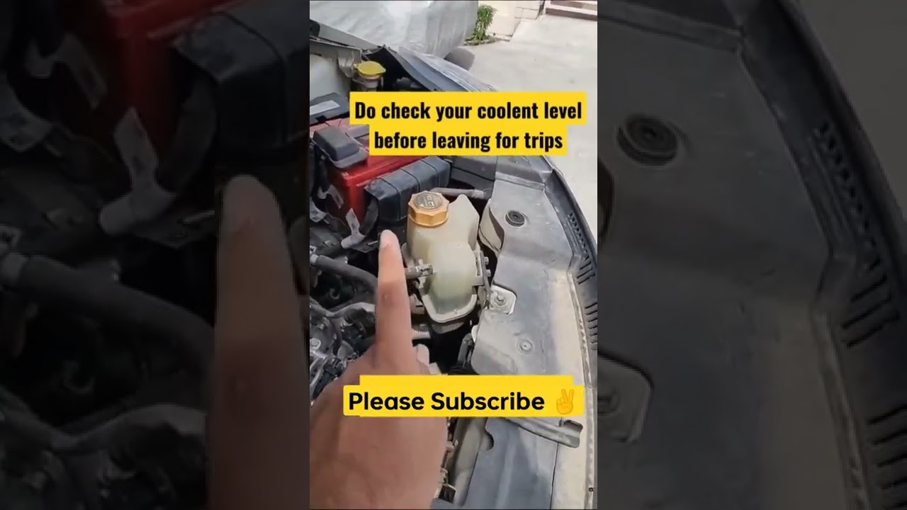 சரிபார்க்கவும் Coolant Level 