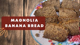 COPYCAT MAGNOLIA TABLE BANANA BREAD TUTORIAL | JOANNA GAINES BANANA BREAD | COOKIES & BACON