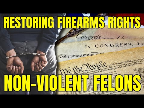 Restoring Firearms Rights For Non-Violent Felons