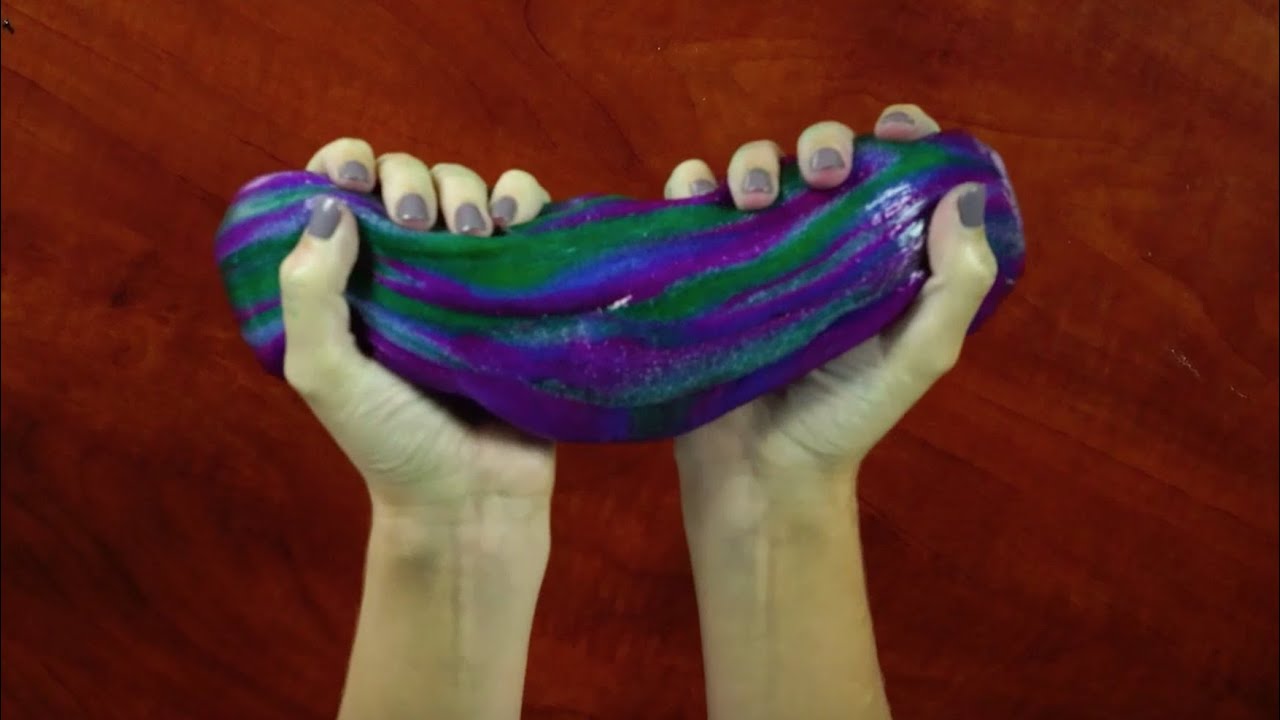 Kids Galaxy Slime DIY by Perk YouTube