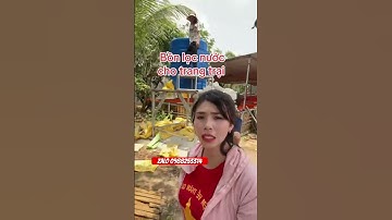 #lọcnướcthiênhà #locnuocphen #lọcnướcgiếngkhoan #vậtliệulọcnước  #cáchlọcnước