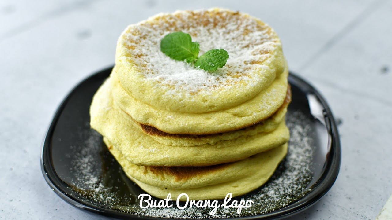 Japanese Fluffy Pancakes  Souffle Pancakes  スフレパンケーキ 