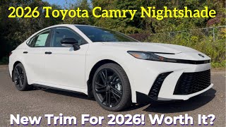 видео: Toyota Camry Nightshade 2026 года: является ли Camry 2026 года лучшим гибридным седаном? картинка: Toyota Camry Nightshade 2026 года: является ли Camry 2026 года лучшим гибридным седаном?