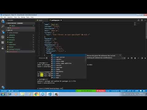 19 What is node devDependencies