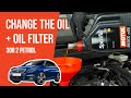 Change the oil and the oil filter Peugeot 308 2 1.6 THP 