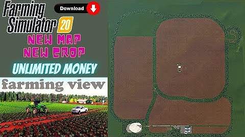 New map apk link | farming simulator 20 gameplay | new crop | high graphic @FarmingView