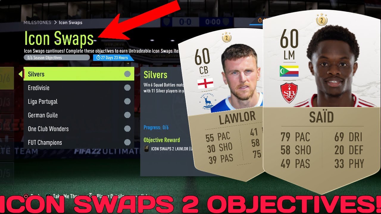 HOW TO COMPLETE ICON SWAPS 2 OBJECTIVES FAST! (UNLOCK ICON SWAPS 2 TOKENS QUICKLY) - FIFA 22