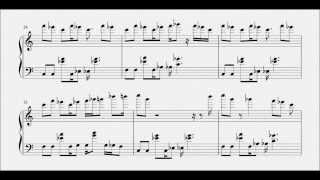 Tiny Tower Music - Song 3  (piano music sheet)