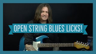 Open String Blues Licks