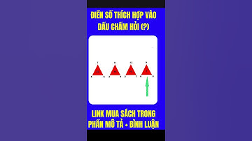 CÂU ĐỐ #8 Toán Tư Duy Logic | Điền số thích hợp vào dấu chấm hỏi ở Hình Tam Giác cuối cùng  #shorts