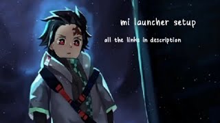 demon slayer mi launcher screen setup screenshot 4