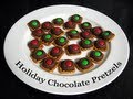 Holiday Chocolate Pretzels