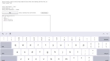 Coding Bat String Bits