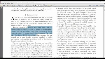 Toward End to End Car License Plate Detection and Recognition With Deep  Neural   Networks in Python