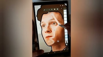 Vector Art Tom Holland using Infinite Design