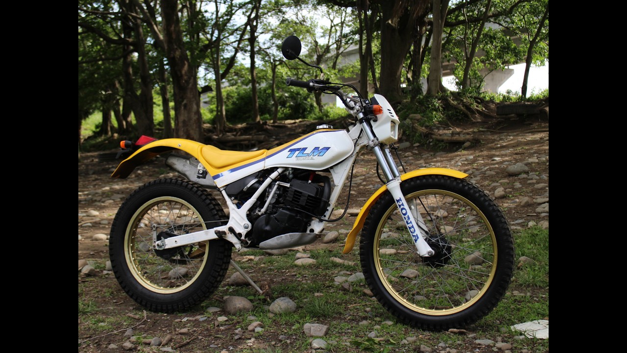 ヤフオク出品中！】TLM200R MD15 バッテリーレスで軽量化 ホンダの本気
