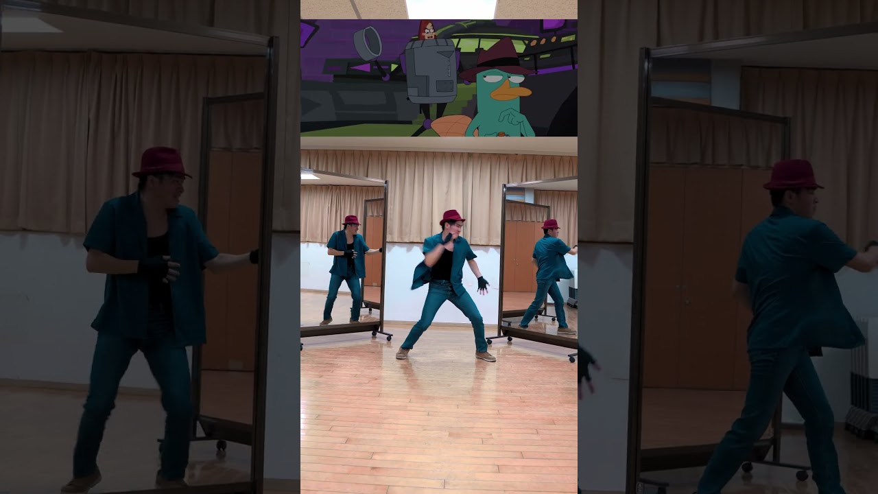 Agent P Magic Mirror Remix | Tera Ⅱ #clonedance #agentp #perrytheplatypus #phineasandferb #dance