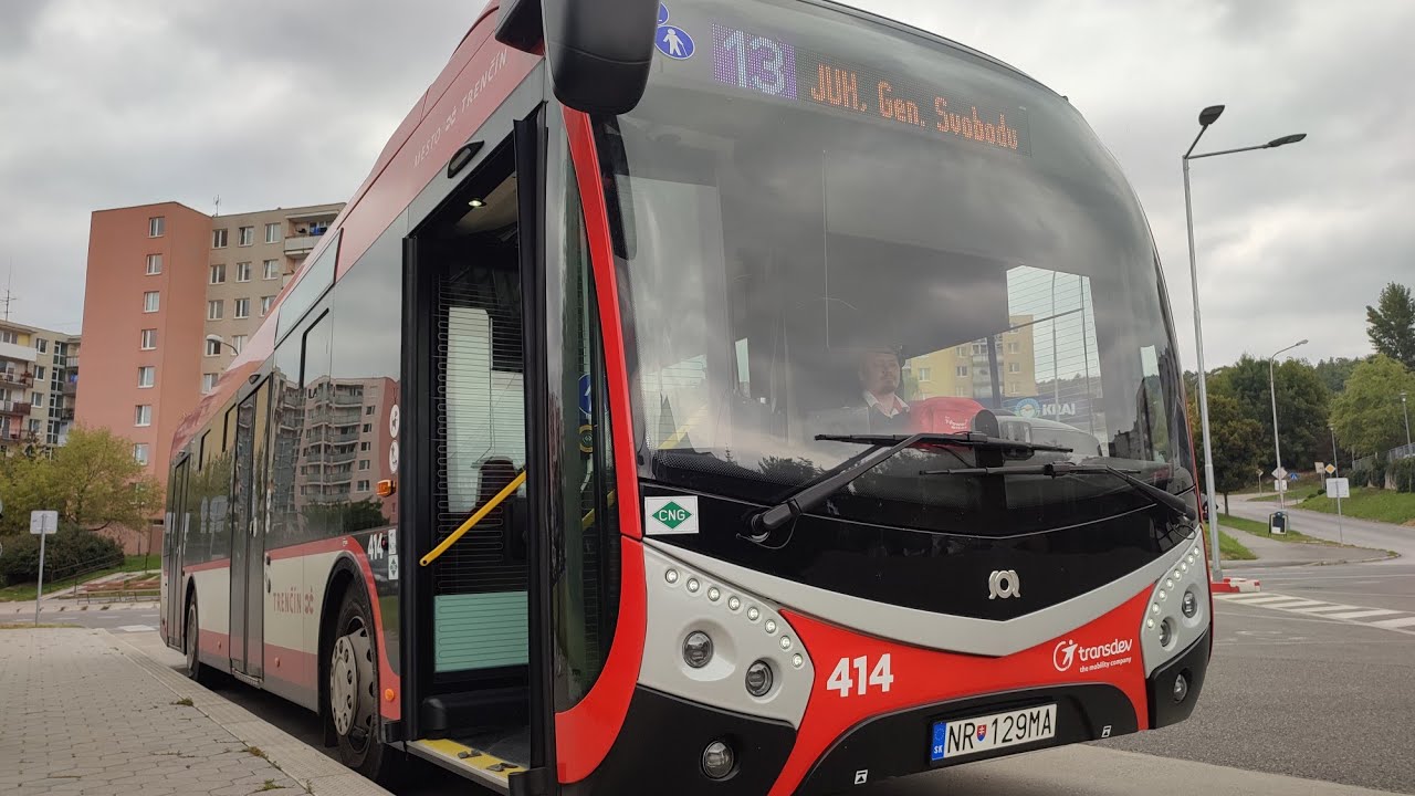 Jazda autobusom MHD|Linka 13 Gen.Svobodu - Gen.Svobodu (okružná jazda)
