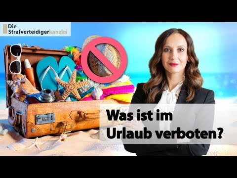 Video: Was Tun, Wenn Sie Im Urlaub Nicht Erlaubt Sind