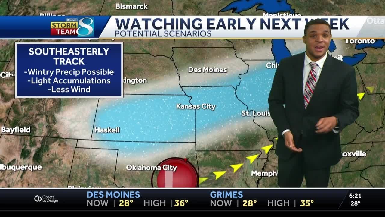 Dry and tranquil next few days before active pattern next week - YouTube