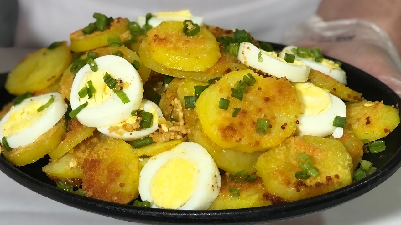 BATATA COM OVOS RECEITA DE RESTAURANTE - YouTube