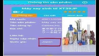 Hướng dẫn xem xuất xứ sản phẩm bằng mã vạch # Sử dụng điện thoại App [thủ thuật điện thoại] screenshot 2