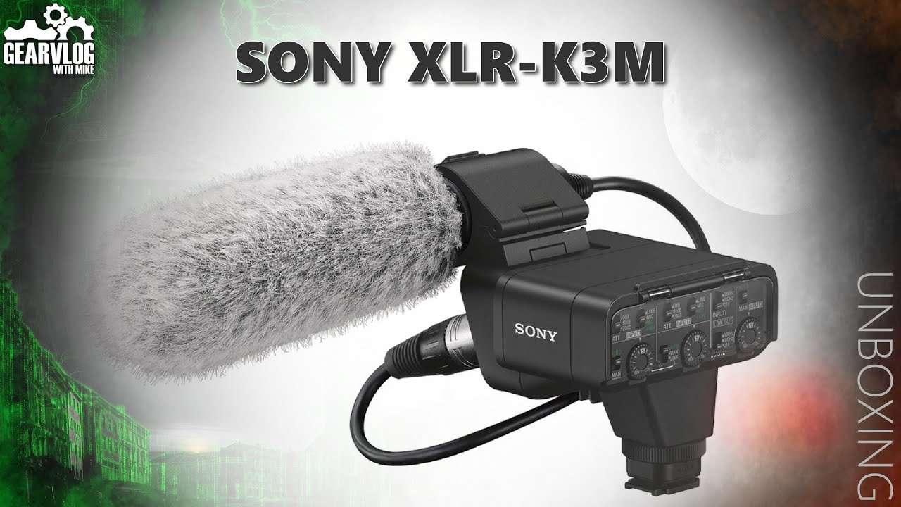 Sony XLR-K3M Unboxing