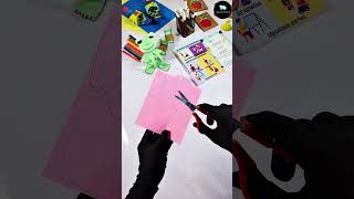 Bouncing Paper Frog Activity for Kids | Easy DIY Craft 🐸 🚀