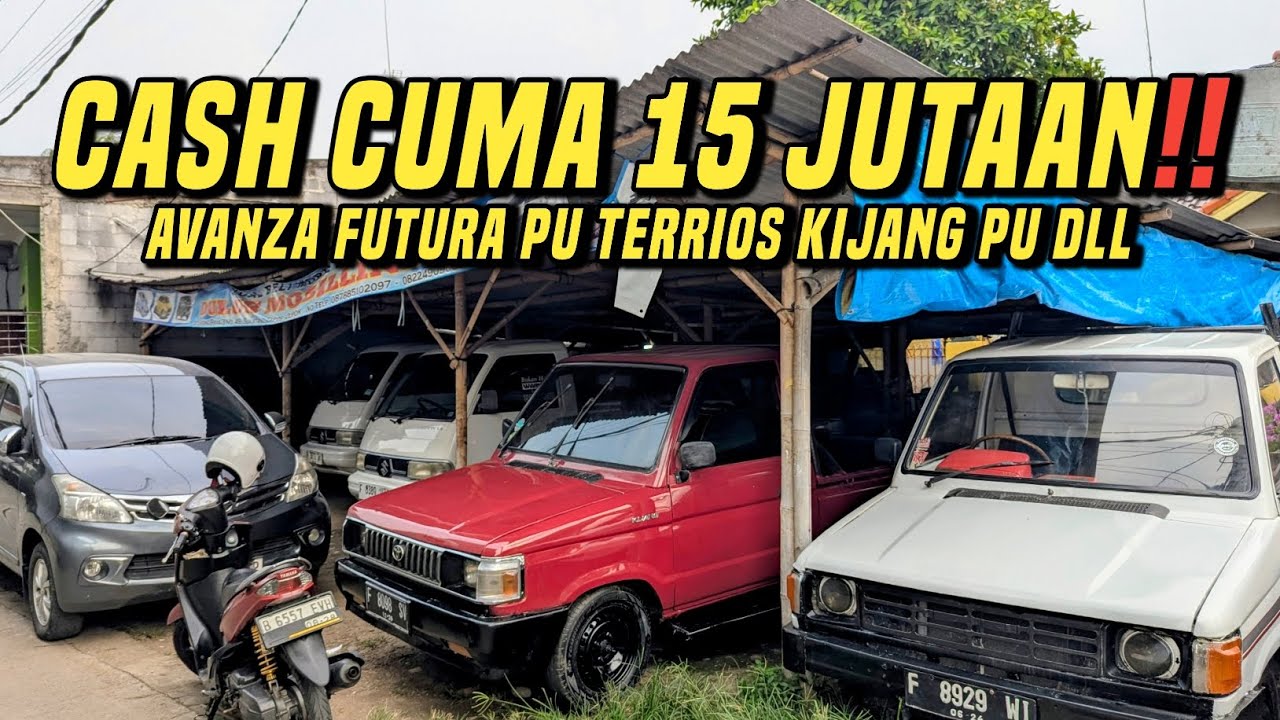 Tayang perdana Gudang pick up depok❗Berani obral mobil bekas murah kijang futura pickup cuma 15 juta