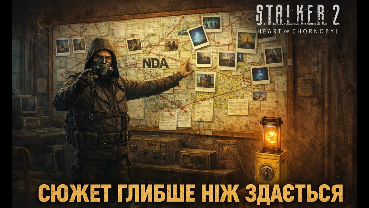 СЮЖЕТ STALKER 2 ГЛИБШЕ НІЖ ЗДАЄТЬСЯ!