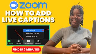How to Add Live Captions on Zoom | A Guide for Beginners 💻 Profile