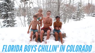 SPRING BREAK 2021- PART 1:  SNOWBOARDING IN COLORADO