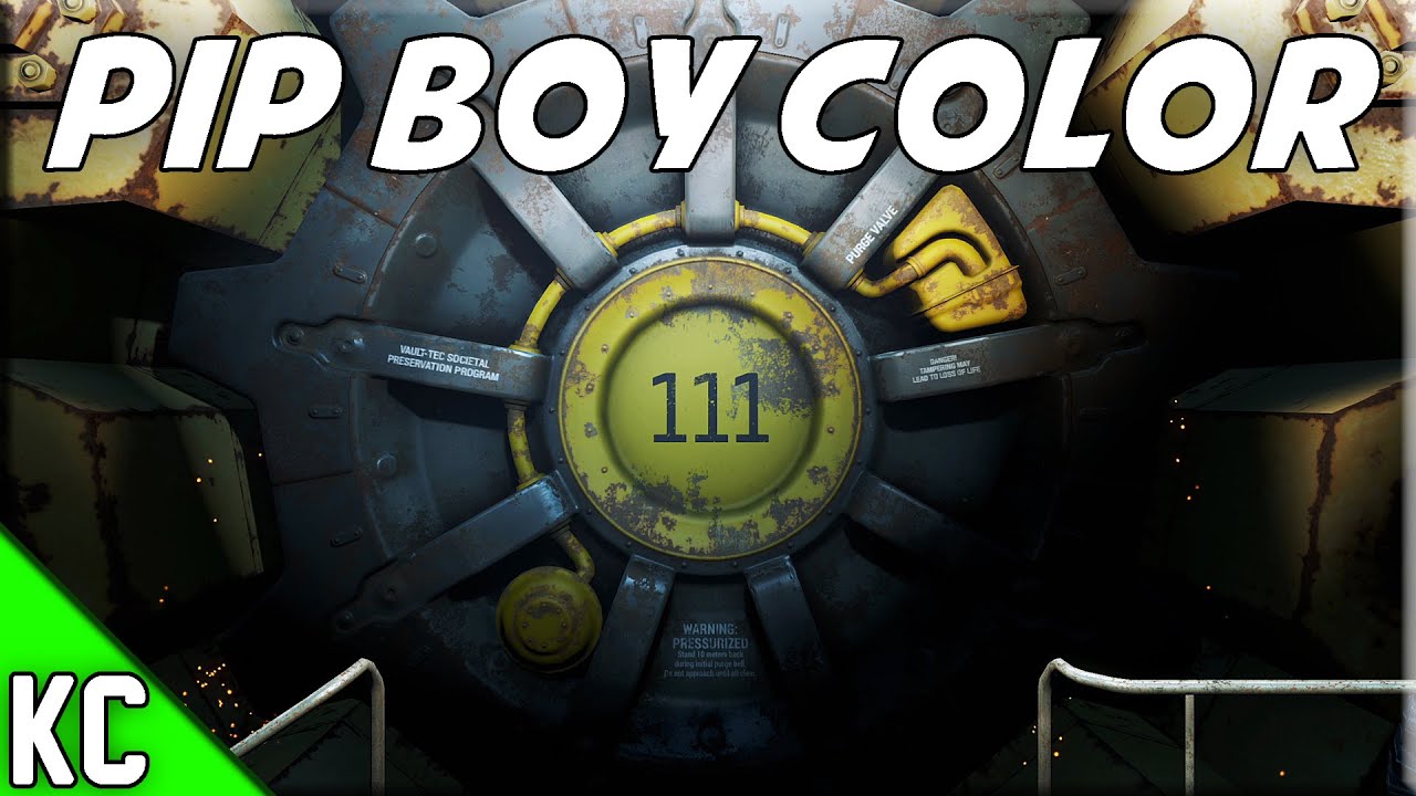 Fallout 4 pipboy color фото 47