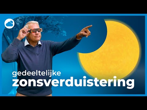 Video: Tijdens een zonsverduistering v alt de schaduw van de watervallen op de?